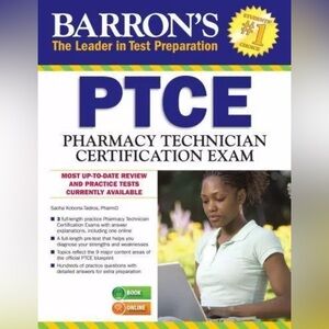 Barron's PTCE/Pharmacy Technician Certification Exam textbook